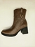 BOTA FEMININA AJUSTE FINO, EM COURO SOFT BRUNETTE REF. 7003