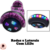 Hoverboard Overboard Infantil Skate Elétrico 6.5" Led Bluetooth Bateria De Grande Capacidade Motor Brushless HBD65S na internet