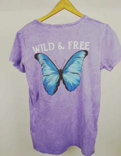 REMERA FREE BUTTERFLY - tienda online