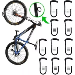 Suporte De Parede Para Bicicleta Mtb Speed Prende Vertical - Real Motociclo