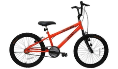 BICICLETA ARO 20 MTB REB CROSS FLASH BOY LARANJA NEON