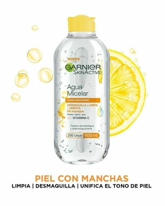 Agua micelar express aclara de Garnier