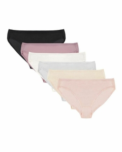 Paquete de 6 panties corte francés