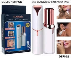 Depilador Facial Y Cejas Recargable recargable- DEPI-02