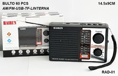 RADIO AM/FM BLUETOOTH CON LINTERNA - RAD 01