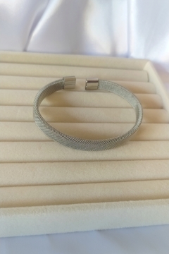 Bracelete Aço com Abertura