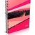 CUADERNO 16X21 AMERICA COLECCION 80 HOJAS CUADRICULADO ESPIRAL