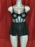 BABY DOLL CORSET NEGRO