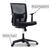 Cadeira de Escritório Diretor Ergonômica BlumeOffice BLM0226 Preta - Decora Office - Cadeiras Ergonômicas e Móveis de Escritório