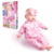 Bneca Infantil Nina Baby Nova Toys Com Acessórios