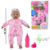 Bneca Infantil Nina Baby Nova Toys Com Acessórios - Top Brink Presentes