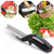 Tesoura Smart Cutter 3 Em 1 - Corta Legumes Verduras E Frios Rapidamente