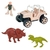 Dinossauro extreme park adventure com carrinho jeep na internet