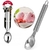 Colher / concha de sorvete de inox cook 19,5cm