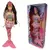 Boneca Sereia Happy Girl Musical Cauda Brilhante 35 cm