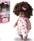 Boneca Yukinha Baby Hair Negra