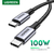 Cable USB tipo C hasta 100W, cargador de carga rápida - tienda en línea