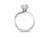 Anel de Noivado Charlene 1 CT em Ouro 18K - comprar online