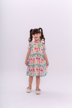 Vestido sobreposição tuly (rosa) - comprar online