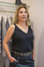 saia de couro Donna - SF BOUTIQUE - SANDRA FERRAZ