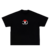 love n friendship “RED HEART” black tee