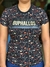 T-shirt Feminina Buphallos Preta Floresta BPL540