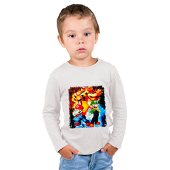 Remera Manga Larga Nenes Niños Algodon Premium Talle 4 Al 14 - comprar online