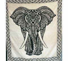 COLCHA CASAL ELEFANTE - 2,10 X 2,30