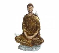 SÃO FRANCISCO MEDITANDO 19 CM