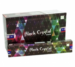 INCENSO NATURAL SATYA BLACK CRYSTAL