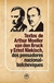 Textos de Arthur Moeller van den Bruck y Ernst Niekisch, dos pensadores nacional-bolcheviques, AA. VV.
