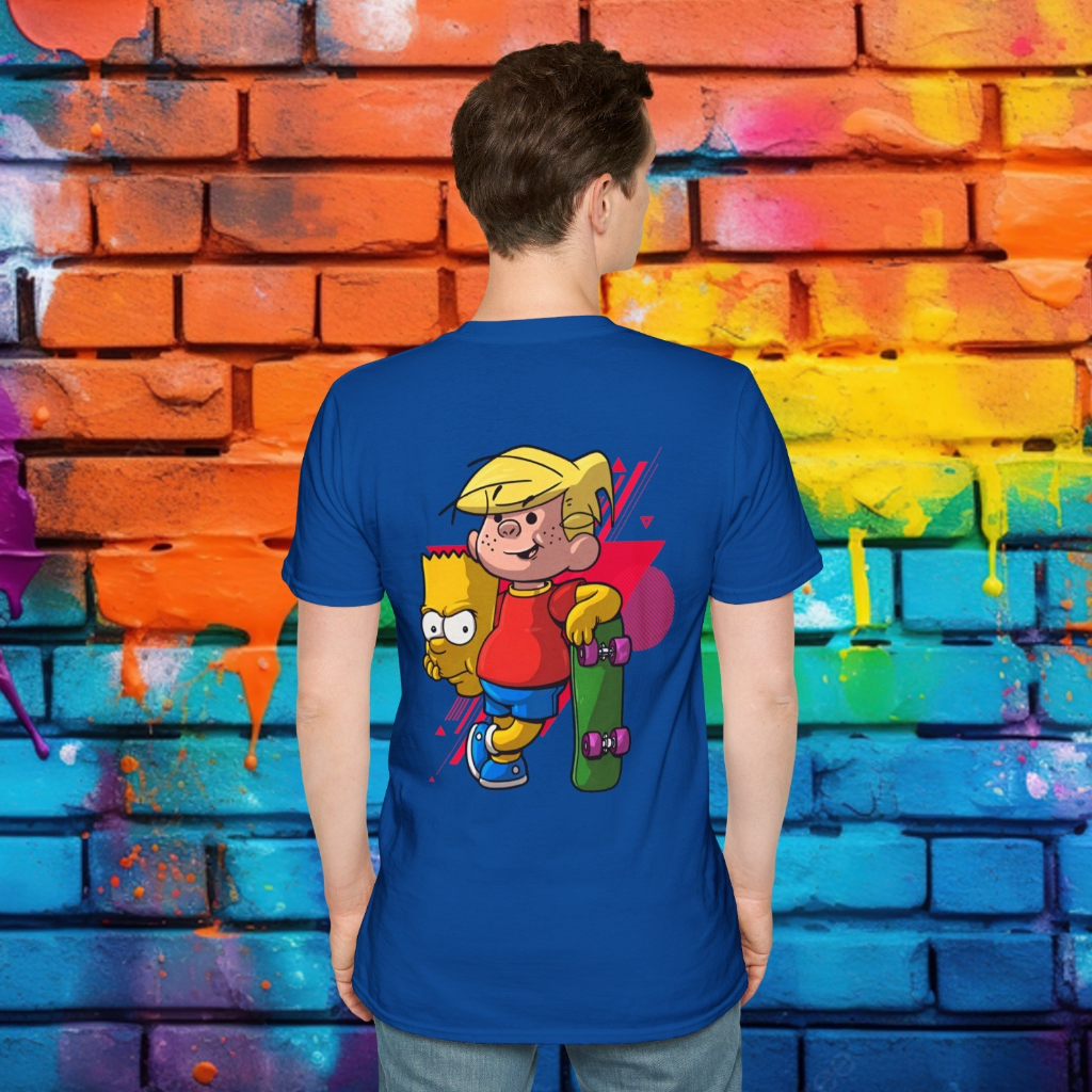 Remeras estampadas Daniel el Travieso - Bart Simpson