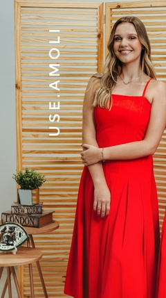 VESTIDO MIDI - comprar online