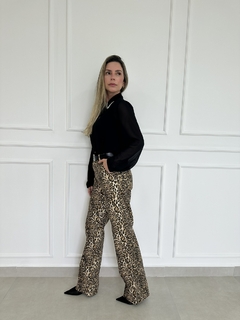 CALÇA ANIMAL PRINT SARJA na internet