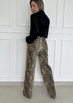 CALÇA ANIMAL PRINT SARJA - comprar online