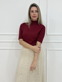 BLUSA CACHARREL EM TRICOT - loja online