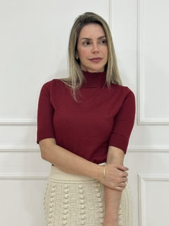 BLUSA CACHARREL EM TRICOT