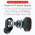 Fones De Ouvido Sem Fio E6S Bluetooth - loja online