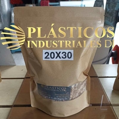 Bolsa para cafe con ventana - Plásticos Industriales DJ