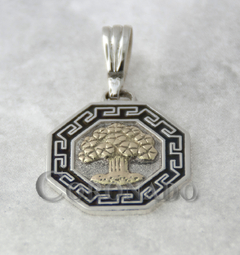 Medallas Octogonal con guarda griega - comprar online