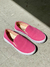 Tenis Slip On Rosa