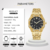 Reloj pulsera acero inoxidable cuarzo elegante moderno negocios - Nuevas promociones integrales