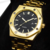 Reloj pulsera acero inoxidable cuarzo elegante moderno negocios