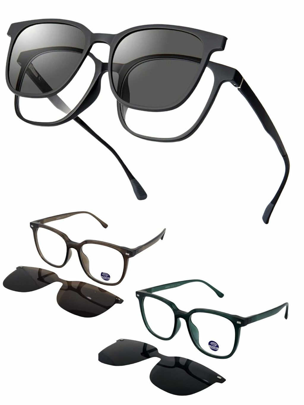 Lentes con clip para sol hot sale
