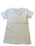 Blusa de mujer asimetrico encaje contraste canales, cuello v LISO CASUAL - tienda en línea