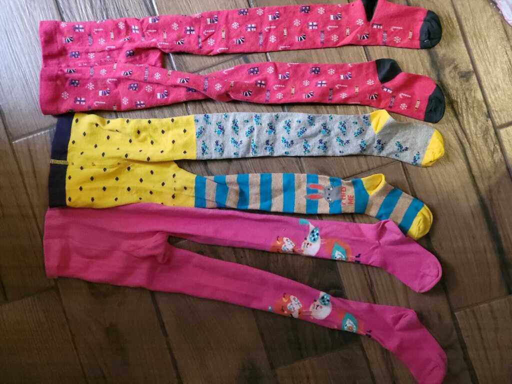 3 MALLONES ALGODON NINA ESTAMPADOS KIDS PANTALON TERMICOS MEDIAS FRIO
