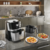 Air Fryer Dako 5 Litros Preto/inox Painel Analógico 127v - comprar online