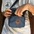 shoulder bag, bolsa transversal, bolsa tira colo, bag azul