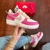 Tênis Nike Air Force - Rosa e Pêssego