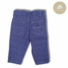 Art 149/2 -Pantalón BB jean florcitas - comprar online